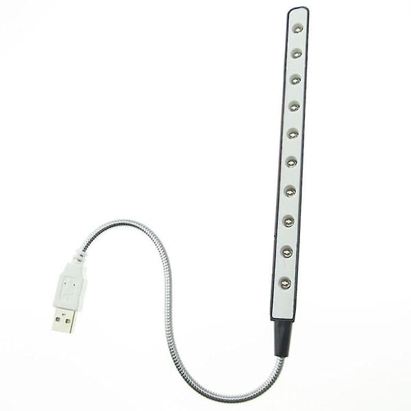 Usb Led-lys - 10 Super Bright Led-leselampe - Ingen batterier nødvendig Mobil strømsparingsdatamaskinlys