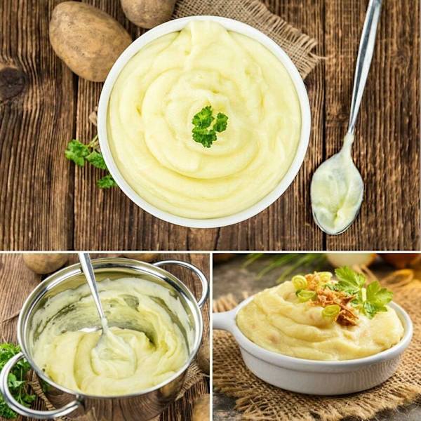 Rostfri potatispress med 3 utbytbara skivor för potatis, grönsaker, gnocchi och barnmat, enkel att använda