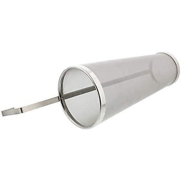 Brew Hopper Spider Filter, ProMaker 1 Gallon Rustfrit Stål, 300 Micron Mesh Patron Hops til Ølfilter (5,3 X 16 tommer)