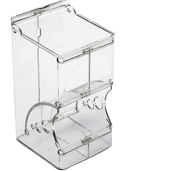 Hamstermatare Smådjur Automatisk Dispenser Husdjurspellets Matförvaringskål