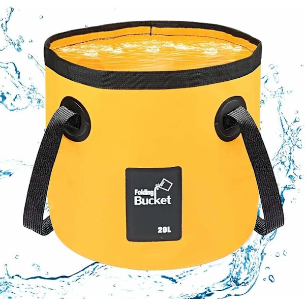 Hopfällbar 20 liters hink
