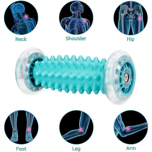 2023 - Fotmassager Fotvals, Liten Fascia Vals Fotmassage Vals Lindring Av Smärta Och Spänning