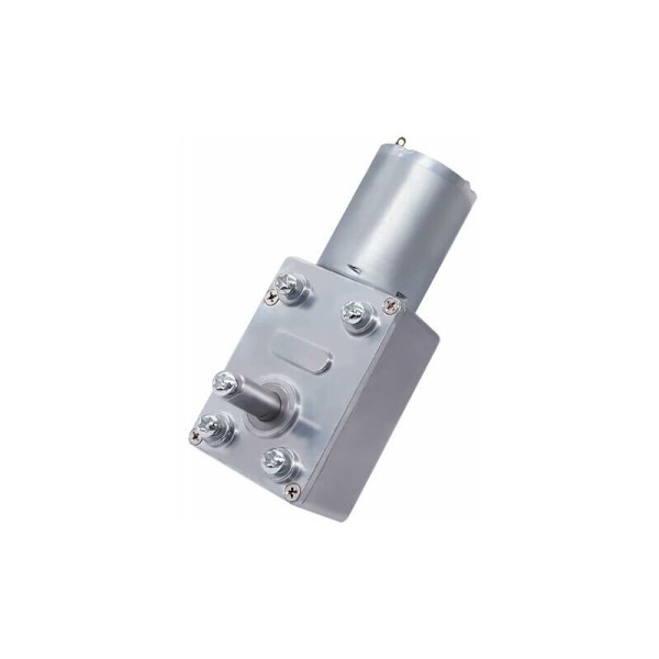 LYLM DC 12V 25RPM Turbo Snäckväxelmotor Hög Vridmoment Mikro 13mm Axelväxelmotor med Skruv JGY370-1225