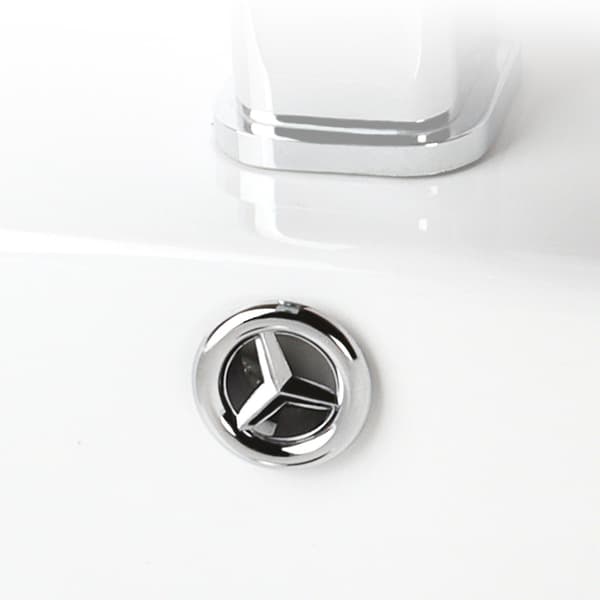 Reservdelar för badrumshandfatets överflödesringavloppshålsplugg Benz Ring