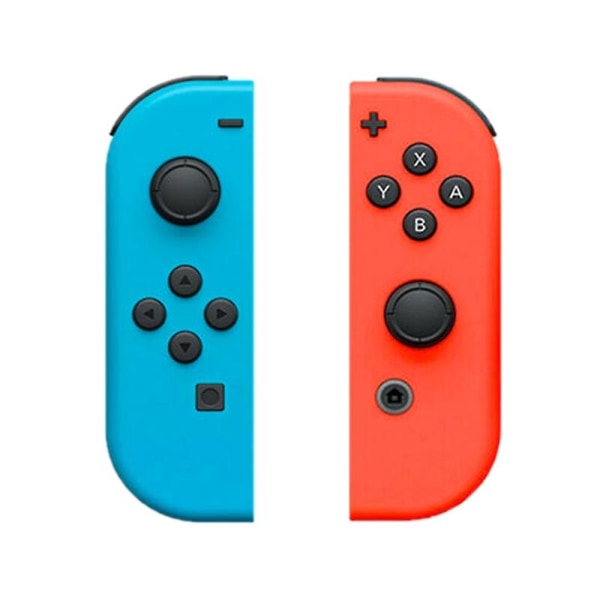 1 par till Nintendo Switch-fodral för Ns Joycon Joy-con Controllerhölje Byte av case för NintendoswitchBlå Röd