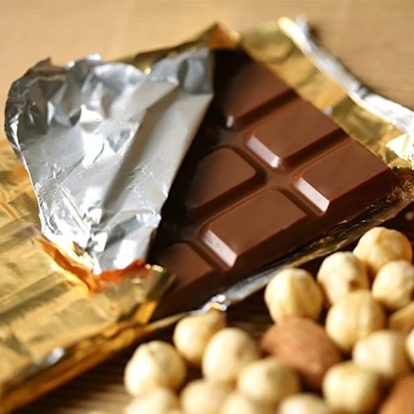 2 stycken silikonformar för choklad, chokladform i silikon, 48 chokladbitar, brytbar form, chokladkaka, chokladkaka