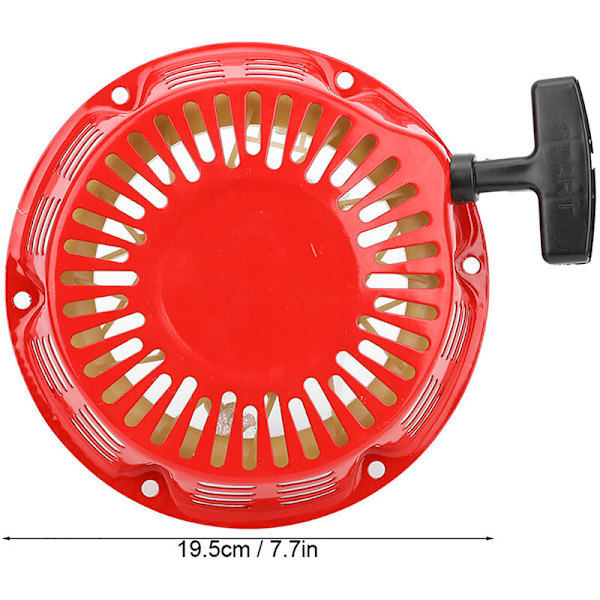 Retraktil startmotor passar GX240 GX270 8HP 9HP 173F 3.5KW bensin generator