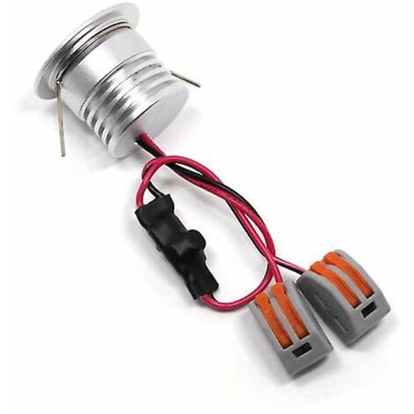 Kompakt indbygget LED-spot 4w 12v ækvivalent - Neutral hvid 4000k-4500k