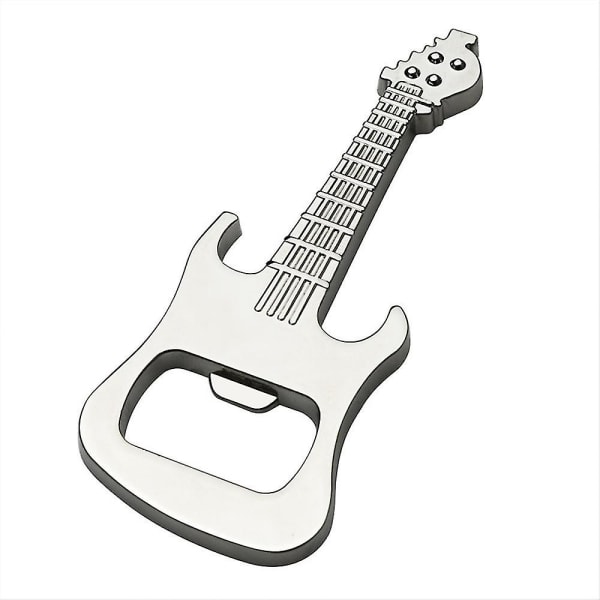 Creative Beer Opener Keychain Guitar Fridge Magnet