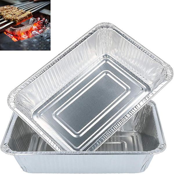 25 st foliegrill droppbricka - Hållbar grillform (450 ml kapacitet)