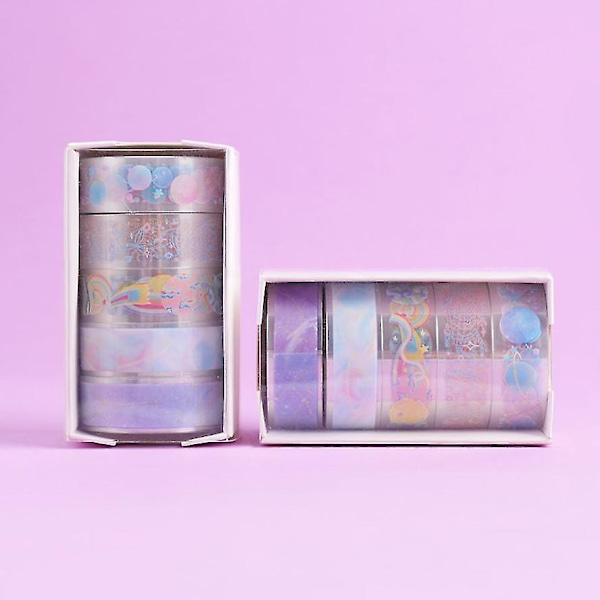 Teippi tarvikkeet | Kawaii teipit | Kawaii koulutarvikkeet - Washi teippi -（4 kpl Washi）
