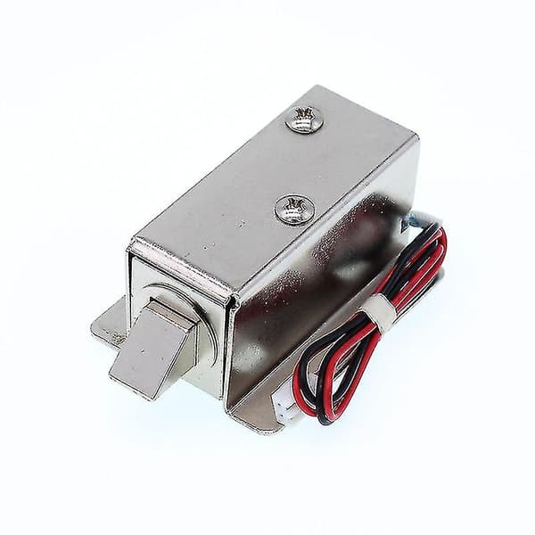 Hållbar Mini Elektromagnetisk Solenoidlås Säkerhetsskåp Låda Lås S