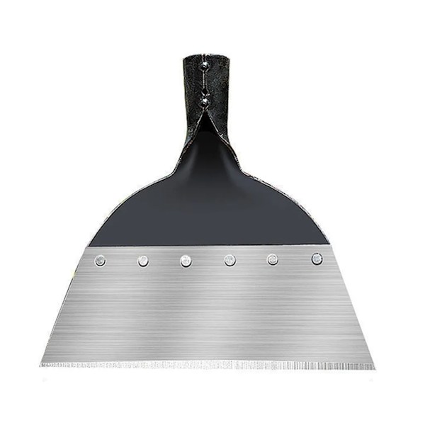 26*26cm Trädgård Rengöring Spade Multifunktionell Stål Platt Spade Isspade Ogräs Plantering Gård Ogräs Verktyg