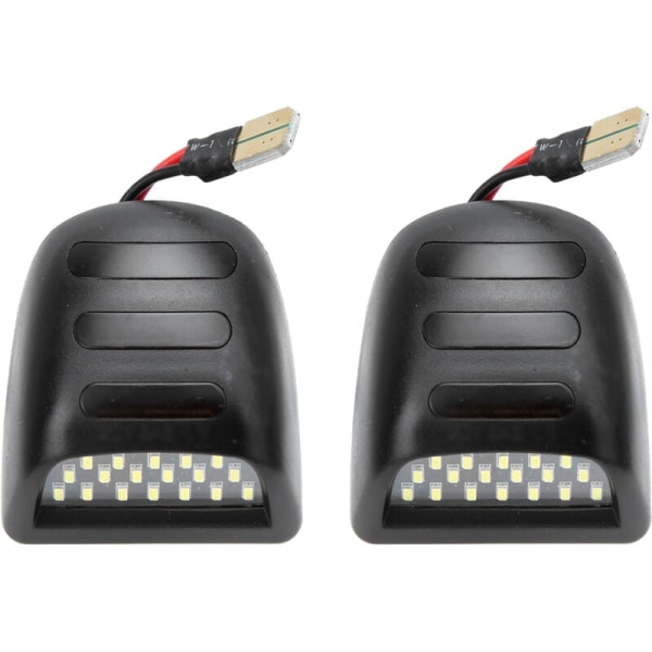 2st LED-nummerskyltljus passar till Chevy Silverado 1500 1999-2013 DC12V