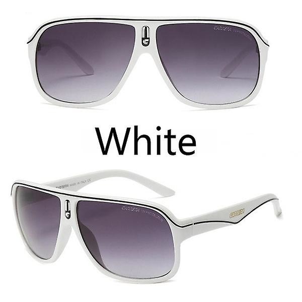 Retro Aviator Solbriller Universal Matte Ramme Riding Kjøring Sports Solbriller（7）