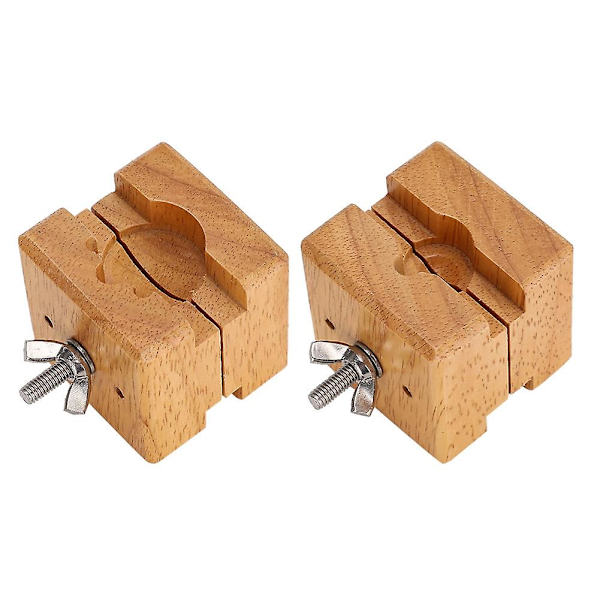 Trä klockfodral rörelsehållare klämma klockreparation tillbehör (B-1)