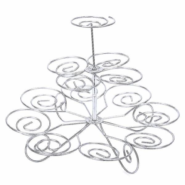 3-etagers kagefad, cupcakeholder, dessertfad borddekorationer