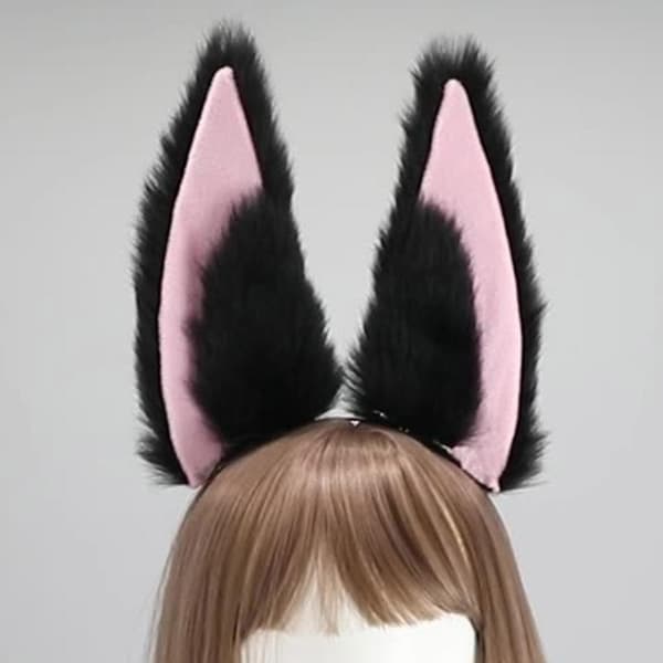 Anime-inspireret ørepandebånd til kvinder - hårbånd til makeup og fødselsdagsfester