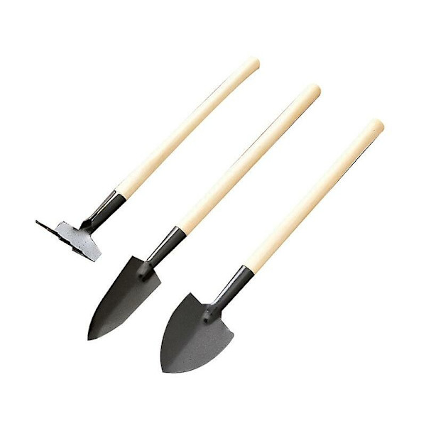 Tredelad miniskop/kratta/trädgårdsspade