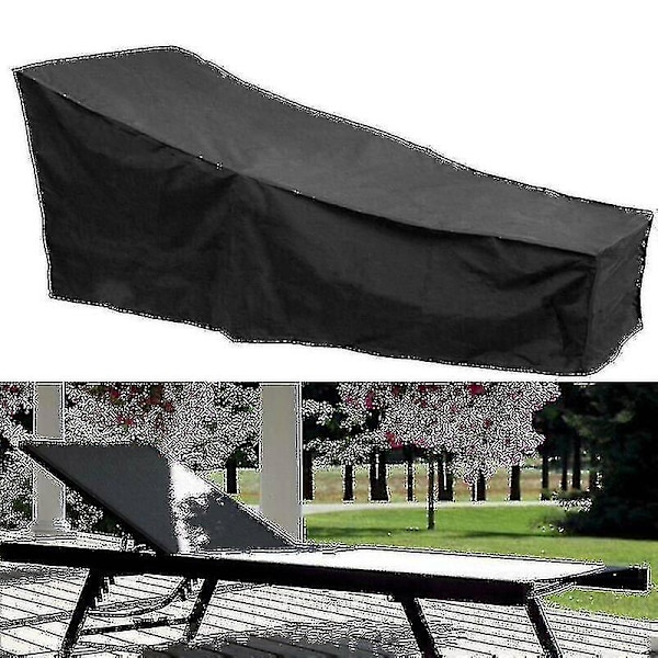 Slitstarkt Vattentätt Solstolsöverdrag Solbädd Trädgårdsmöbler Överdrag Patio Rattan_h