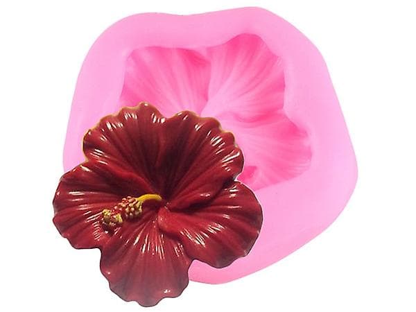 3-pak Roseblomst Silikoneforme til chokolade