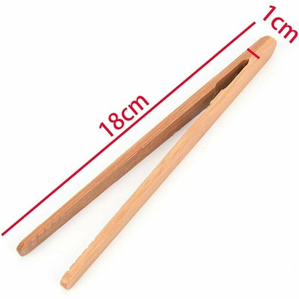 BF 12-pack bambu-toasttänger, bambukökstänger, köksredskap, socker, bambusallad, Kongfu-tetänger