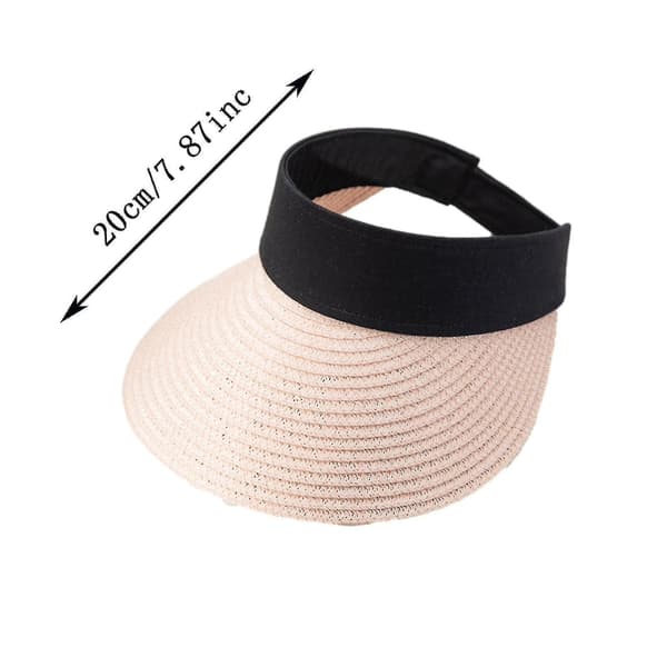 Kvindernes sommer solhat solbeskyttelse strikning sammenklappelig mode casual hat