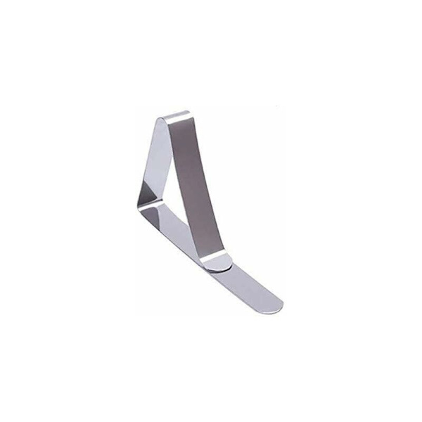 Bordsduksklämma Bordsduksklämma 12-pack Bordsduksklämmor för hem, matsal och picknick (Silver)