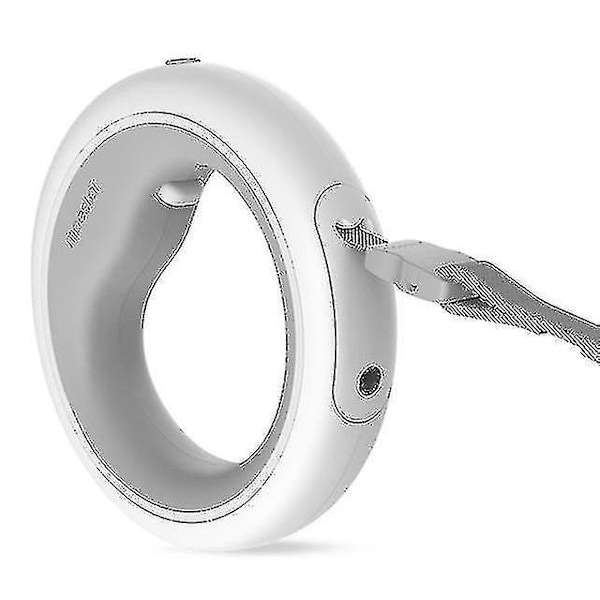 Automatisk innrullbar hundetrekk med LED-belysning