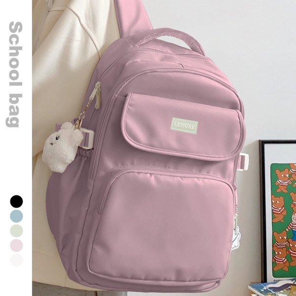 Laptop Rygsæk Til Kvinder, College Skole Rejse Casual Daypack Bogb