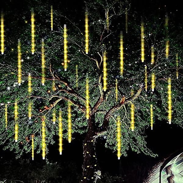 30cm Fest LED-lys Bruser Regn Snefald Juletræ Have Udendørs