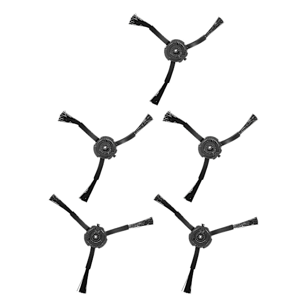 5-delt sett med sidebørster - Høy effektivitet og stabil ytelse - ABS-materiale - Anti-ripe design - Perfekt passform for Xiaomi Mijia PRO Sweeper