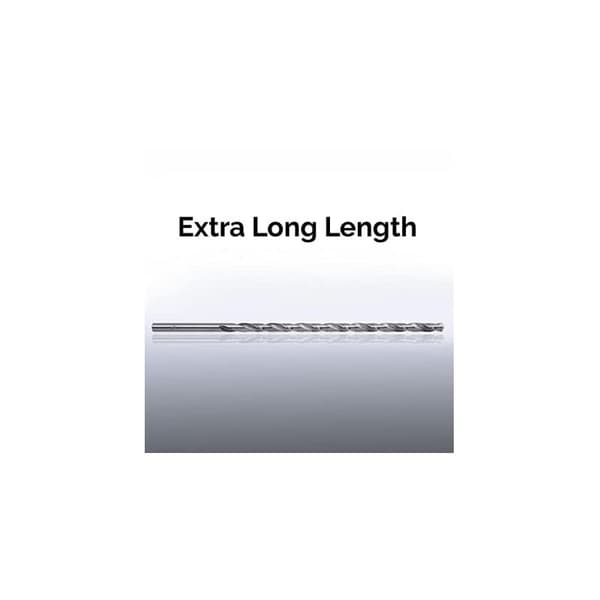 Ny 2mm Extra Lång 160mm HSS Rak Skaft Vridborr Verktyg