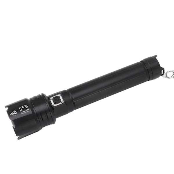 10000lm LED-ficklampa USB-laddningsbar bärbar justerbar ljusstyrka vattentät zoomficklampa för vandring camping klättring