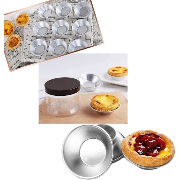 24-osainen tartelettumuotti, kakkumuoti ja leivontapelti, munatartelettumuotti