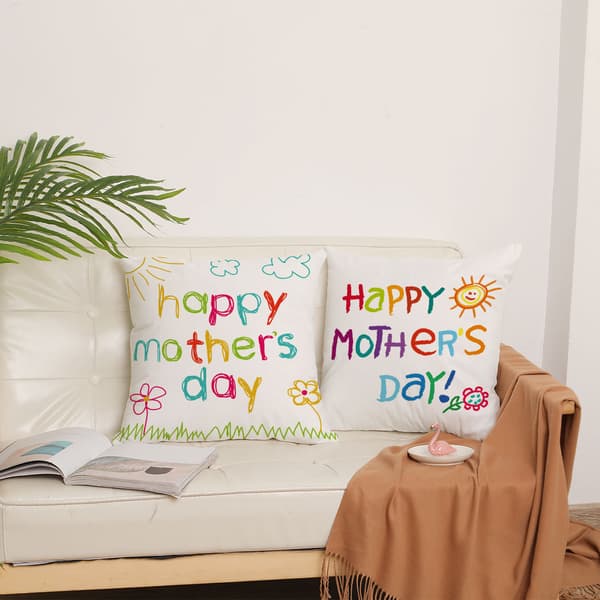 Kuddfodral för mors dag (45x45cm) BZ3393-5
