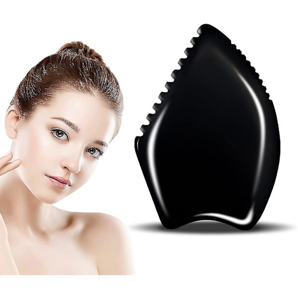Gua Sha -kasvojen kaavintatyökalu, kaavintatyökalu, kaavinkivi, hierontatyökalu, prisma-kaavintatyökalu