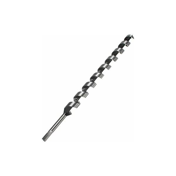 460mm 6-28mm Hex Shank Brad Drill Auger Drill Bit Twist Drill Woodworking Drilling Tool - 8mm