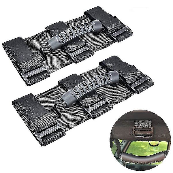 2 st Jeep Grab Handles Heavy Duty Ultimate Roll Bar Grab Handles