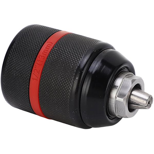 Nyckellös borrchuck 1/2-20UNF Montering Självspännande elektrisk borrchuck 2-13mm Spännvidd Hex 63mm/2.5in