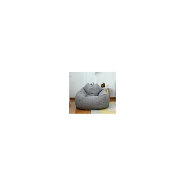 Vuxen Sittpuff Soffa Inner Cover Lazy Lounge Stol Ingen Fyllning