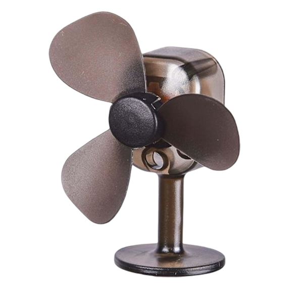Vinddrevet lysende lille ventilator styling til motocross ornamenter dele sort