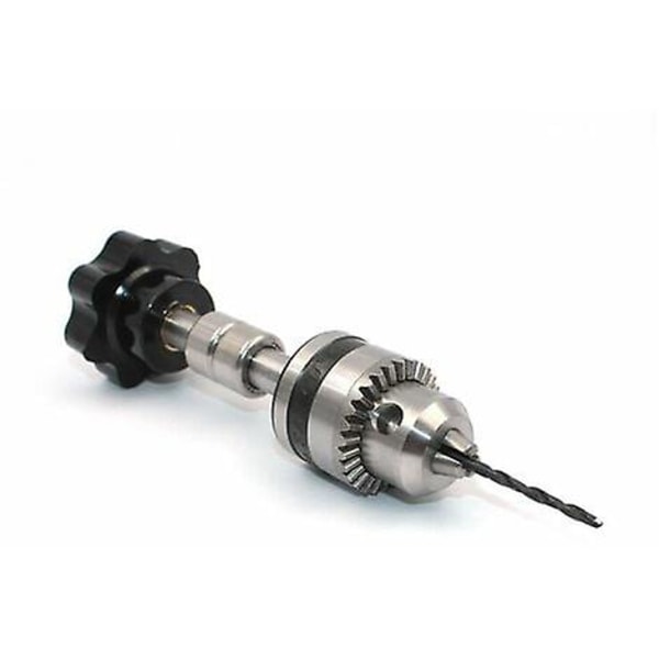 Svart DIY handskruvdriven borrverktyg (0,6-10 mm)
