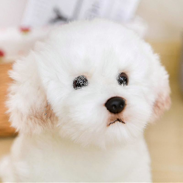 Bichon plyschvalp leksak