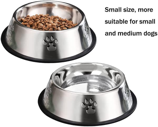 Hundemad i rustfrit stål, hundeskåle, foderautomater til hunde