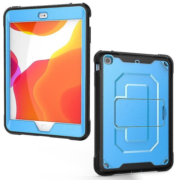 Skinnende Overflate Etui for iPad Mini 1/2/3 med Justerbart Stativ, Honeycomb Varmeavledningsdesign, Full Beskyttelsesdeksel