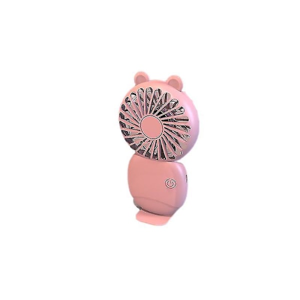 Cute Usb Mini Pocket Small Fan Handheld Electric Fan Cartoon Portable Desktop Electric Fan Gift For Girls