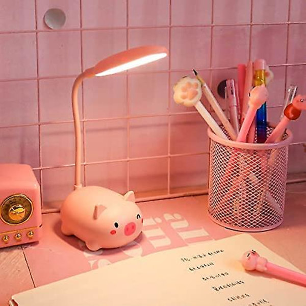 Tegneserie Dyr Lille Bordlampe LED, Studerende Lærer at Læse Øjenbeskyttelseslampe