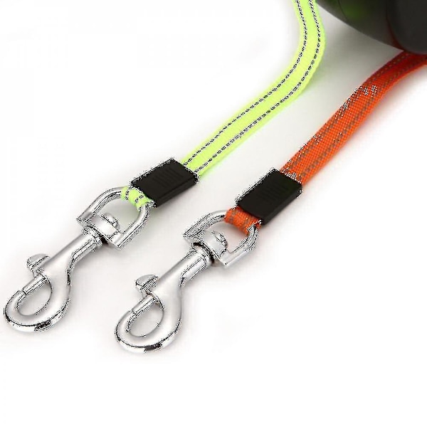 Dual Retractable Dog Leash Heavy Duty Double Headed Extendableash For Small Medium Dogs_y