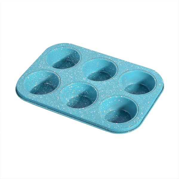 Non-stick muffin- og cupcakeform med 6 kopper